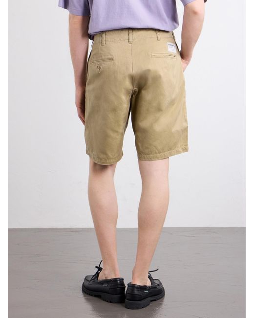 Neighborhood Natural Straight-Leg Cotton Chino Shorts for men