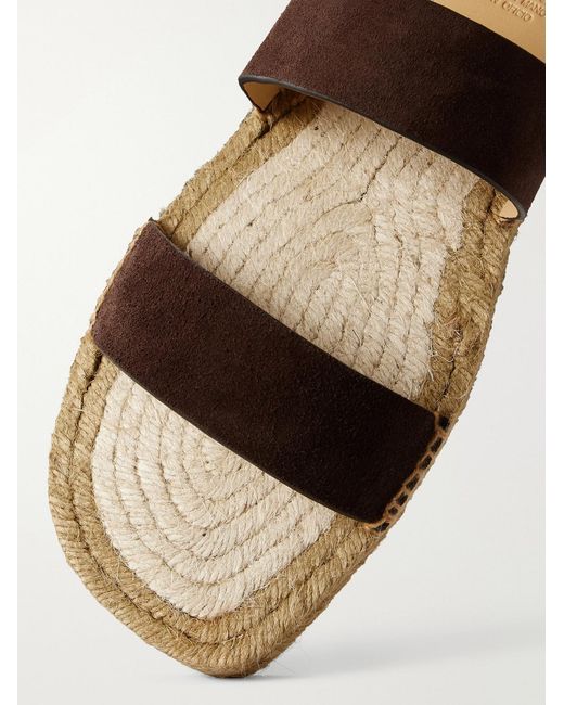 Castaner Brown Kenny Suede Sandals for men