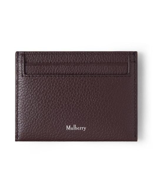 Mulberry Brown Credit Card Slip Ebony for men