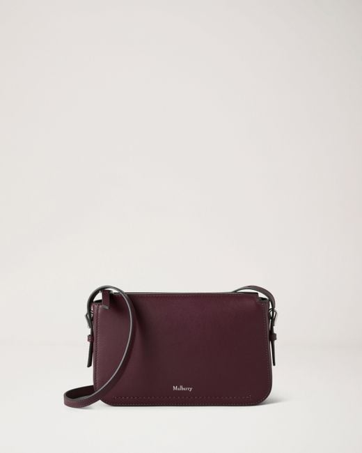 Mulberry Purple Clovelly Pouch Cherry