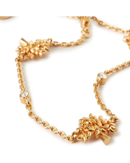 Mulberry Metallic Tree Charm Bracelet