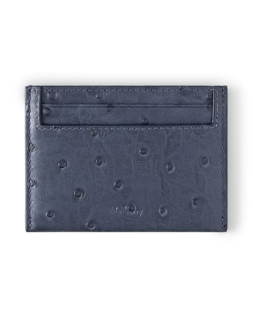 Mulberry Blue Credit Card Slip Stormy