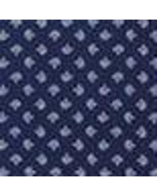 Mulberry Blue Square Scarf