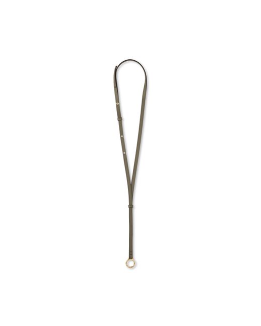 Mulberry Metallic Lanyard Linen
