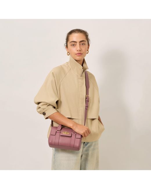 Mulberry Pink Mini Bayswater Scrumpy