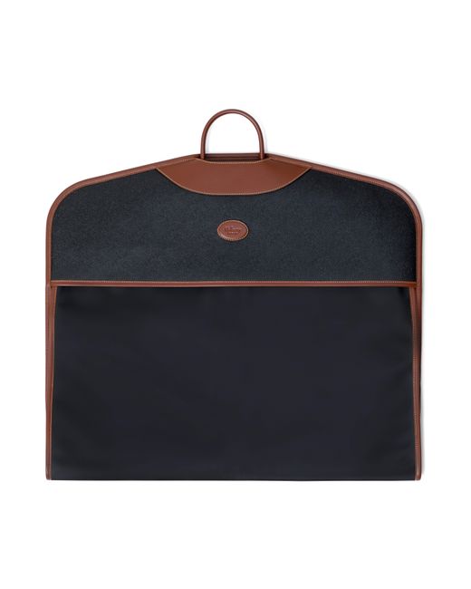 Mulberry Blue Heritage Suit Carrier Holdalls