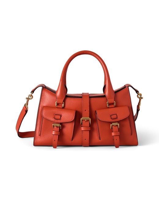 Mulberry Red Small Roxanne Coral