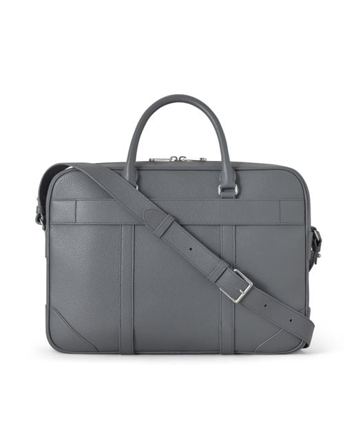 Mulberry Gray Heritage Briefcase Foggy for men