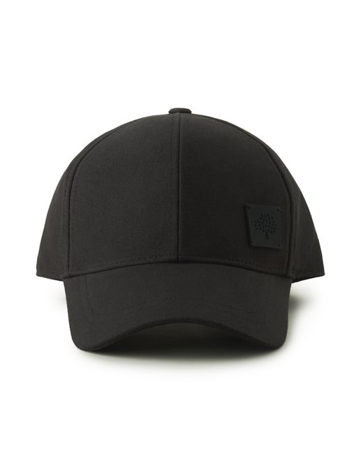 Mulberry Black Solid Baseball Cap