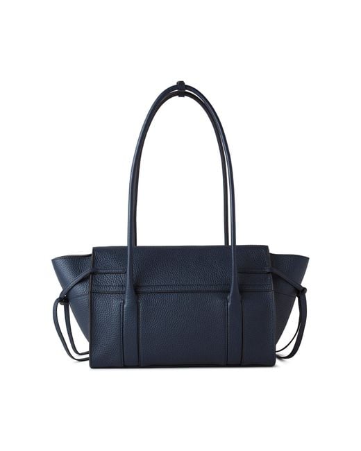 Mulberry Blue Small Soft Bayswater