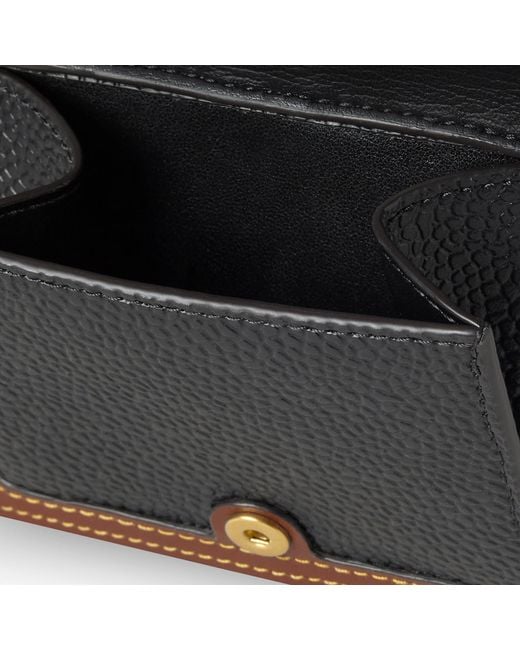 Mulberry Black Roxanne Wallet-Cognac