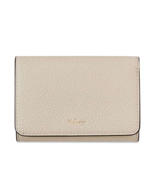 Mulberry Natural Continental Trifold