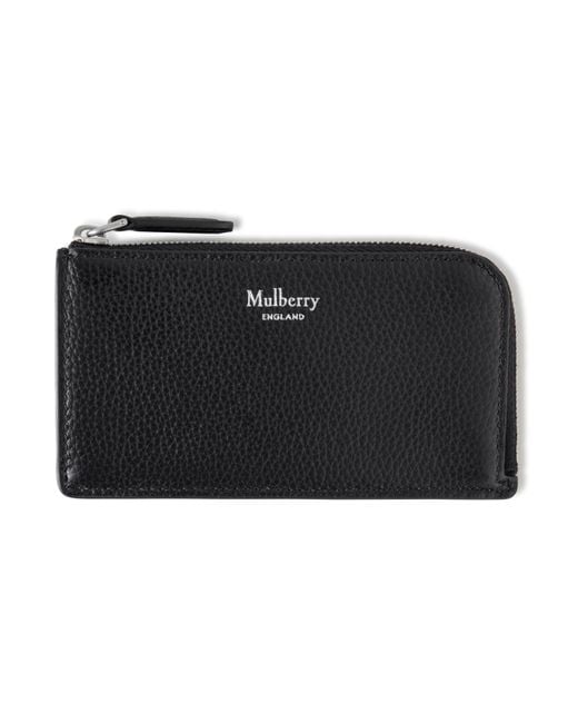 Mulberry Black Continental Key Pouch