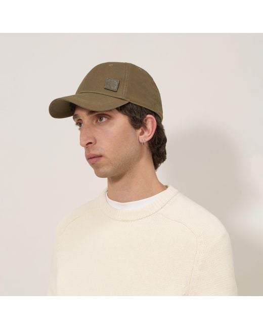 Mulberry Green Waxed Baseball Cap