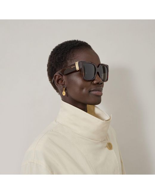 Mulberry Brown Luella Sunglasses Tortoiseshell
