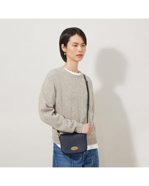 Mulberry Blue Small Darley Satchel