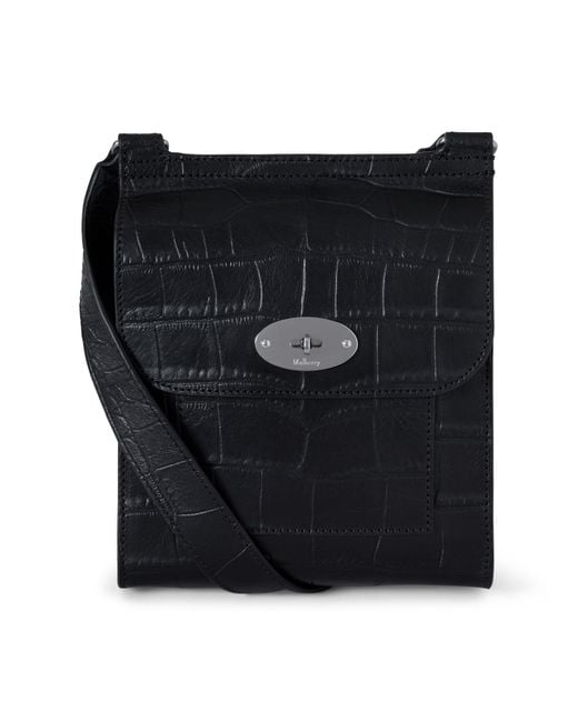 Mulberry Black Small Antony for men
