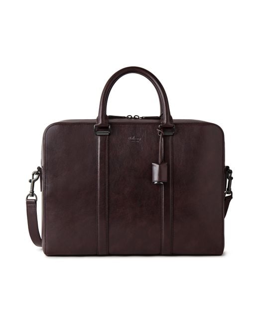 Mulberry Brown Camberwell Briefcase for men