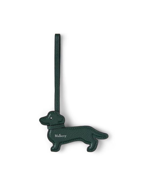 Mulberry Green Lanyard Keyring