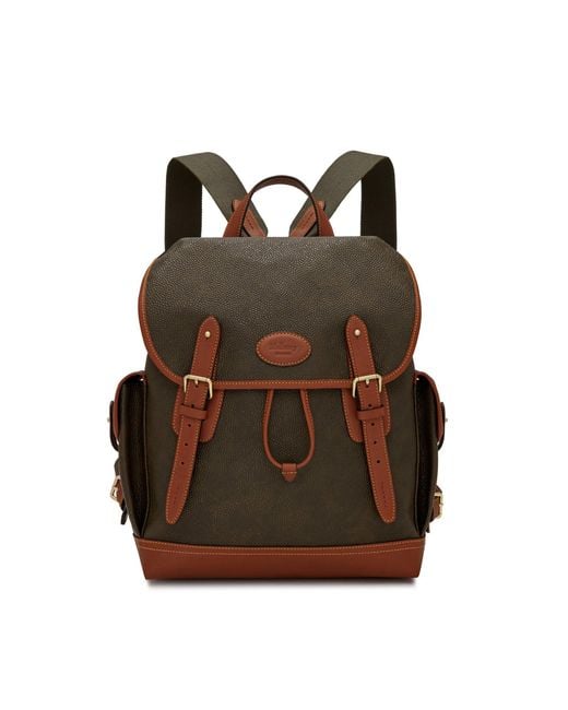 Mulberry Brown Heritage Backpack for men