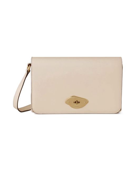 Mulberry Natural Lana Wallet On Strap