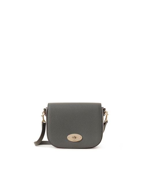 Mulberry Gray Small Darley Satchel