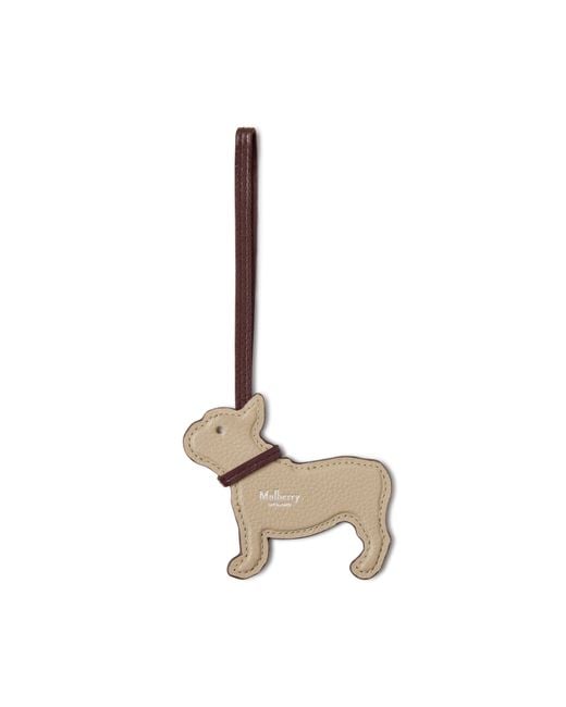 Mulberry Metallic Lanyard Keyring