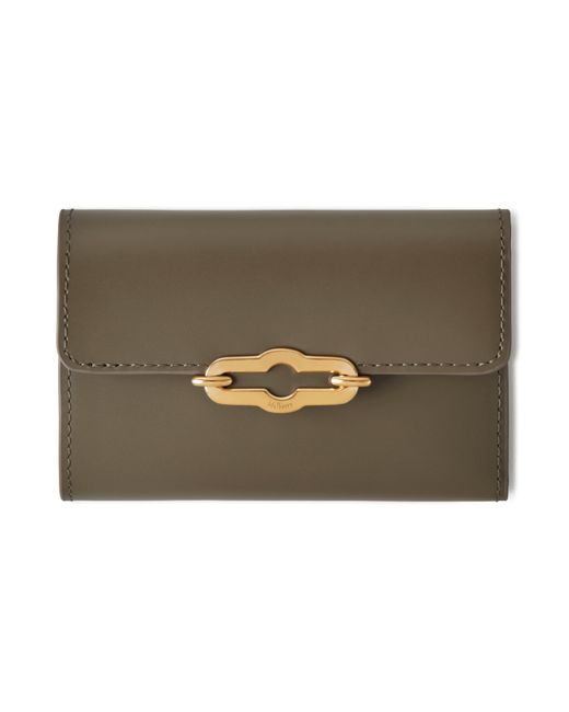 Mulberry Metallic Pimlico Compact Wallet