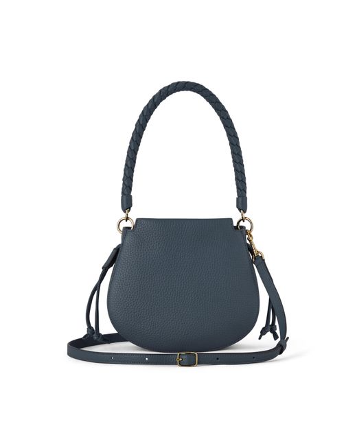 Mulberry Blue Mini Iris Hobo