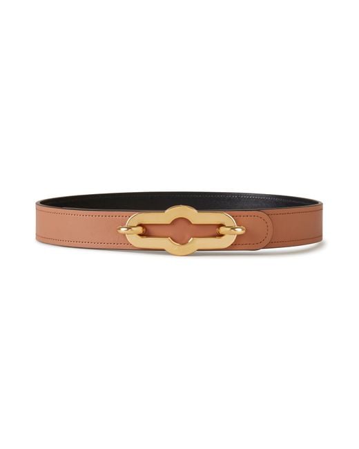Mulberry Brown Pimlico Reversible Belt