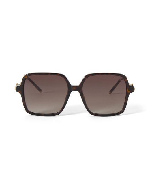 Mulberry Brown Frankie Sunglasses Tortoiseshell
