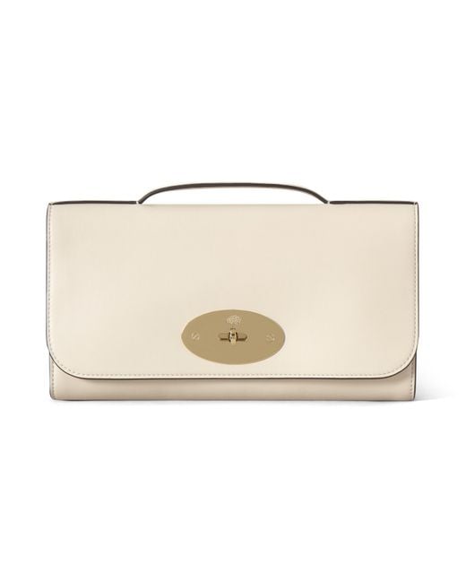 Mulberry Natural Lily Clutch Buttery Nappa