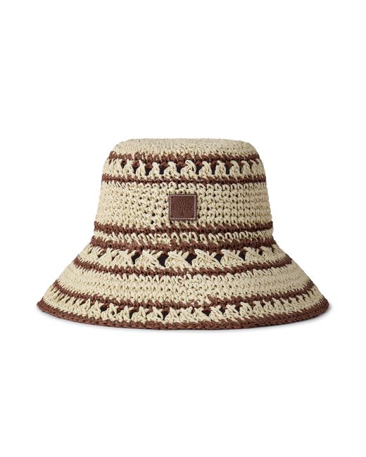 Mulberry Natural Crochet Bucket Hat