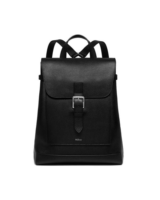 Mulberry Black Chiltern Backpack for men