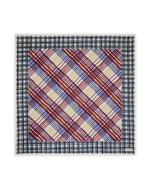 Mulberry Purple Large Square Scarf