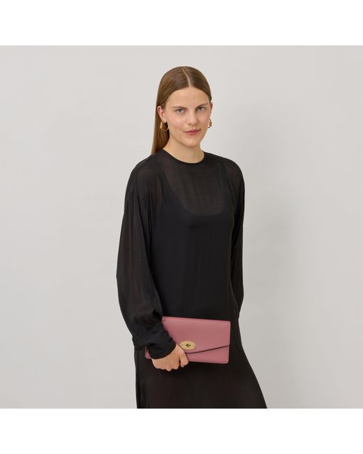 Mulberry Pink Darley Clutch Scrumpy