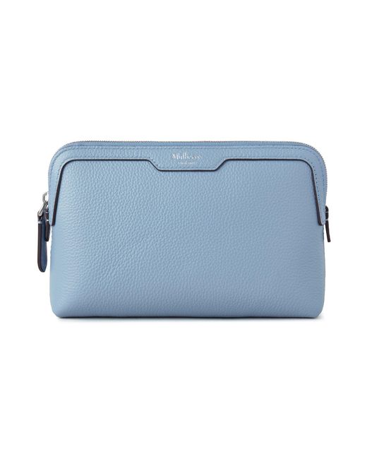 Mulberry Blue Small Cosmetic Pouch