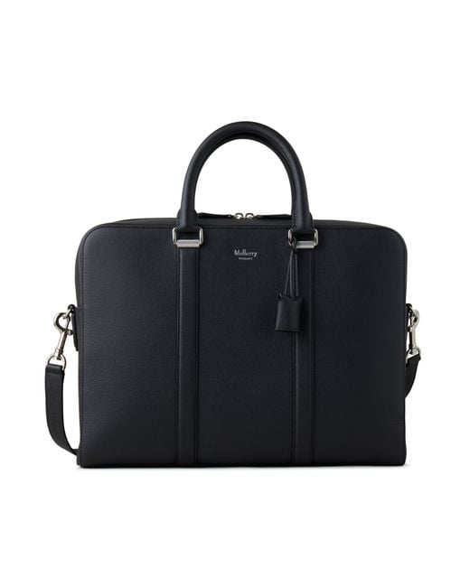 Mulberry Black Camberwell Briefcase for men