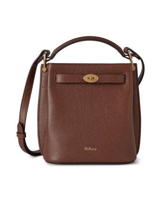 Mulberry Brown Mini Islington Bucket