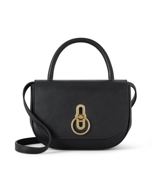 Mulberry Black Leather Small Amberley Top Handle