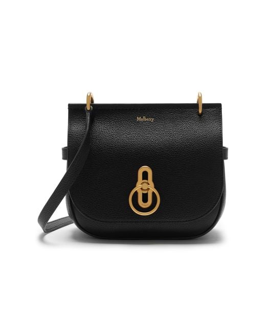 Mulberry Black Small Amberley Satchel