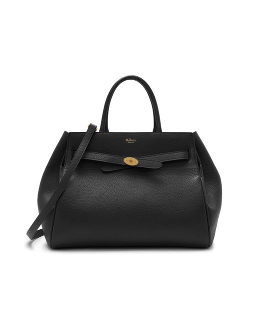 Mulberry Black Belted Bayswater With Strap