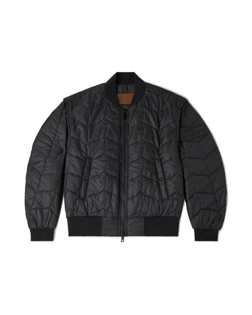 Mulberry Synthetic Softie Quilted Bomber In Black Recycled Nylon | Lyst