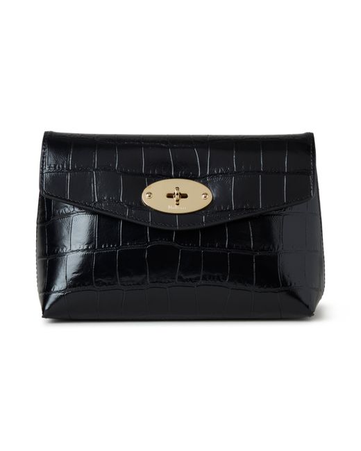 Mulberry Black Darley Cosmetic Pouch