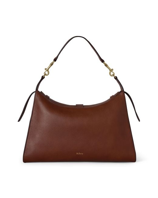 Mulberry Brown Roxanne Shoulder Bag Oak