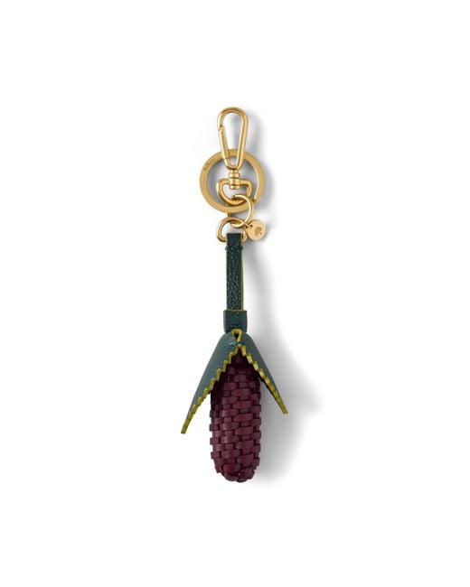 Mulberry Metallic British Summer Keyring