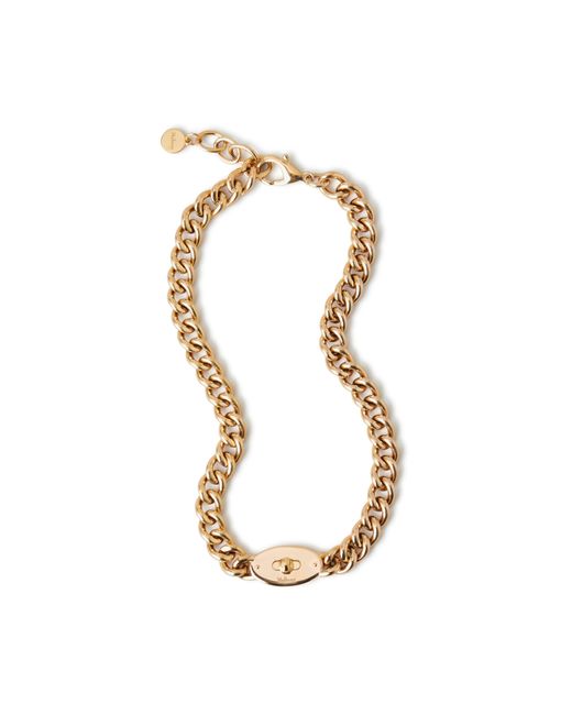 Mulberry Metallic Bayswater Chunky Chain Necklace