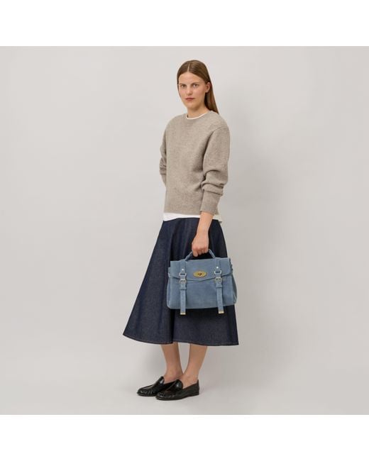 Mulberry Blue Alexa Foggy
