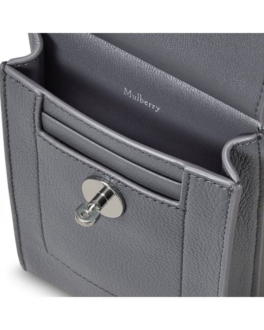 Mulberry Gray Mini Antony Foggy for men