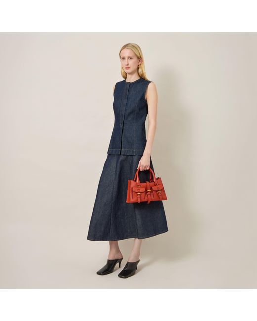 Mulberry Red Small Roxanne Coral